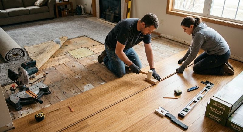 Bamboo Flooring Installation in Lewes, DE