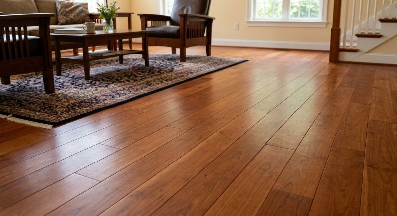 Cherry Floor Installation in Milford, DE