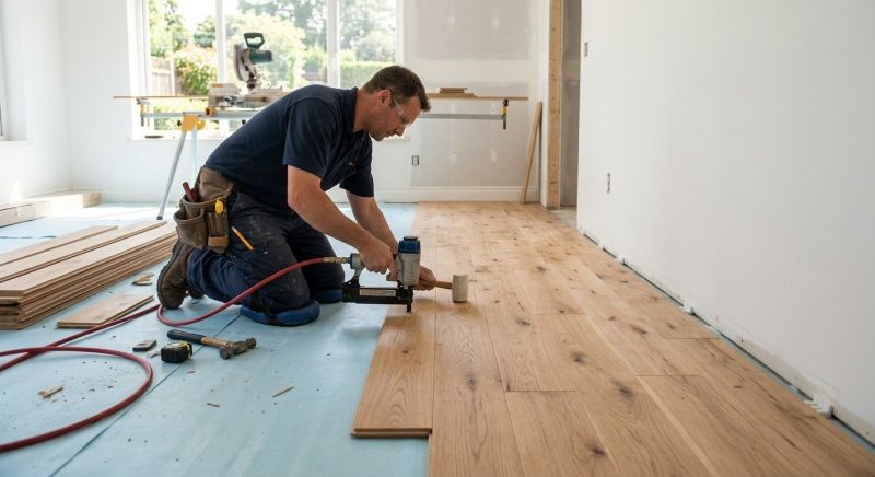 Hardwood Floor Installation in Bethany Beach, DE