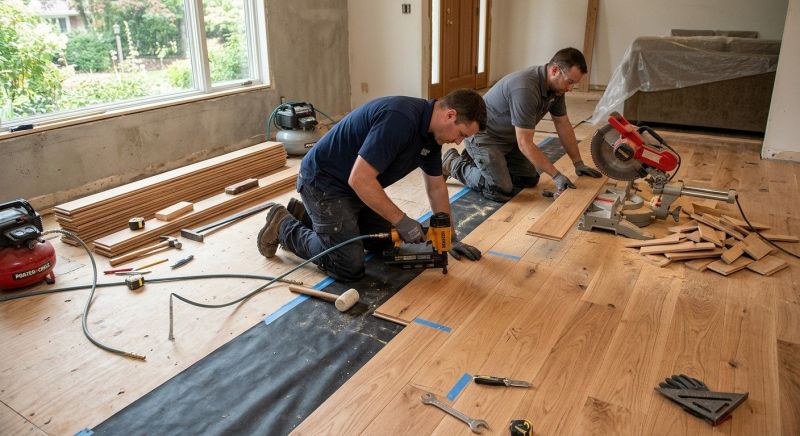 Hardwood Floor Installation in Cape May, NJ