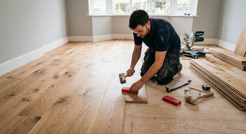 Hardwood Floor Installation in Milton, DE