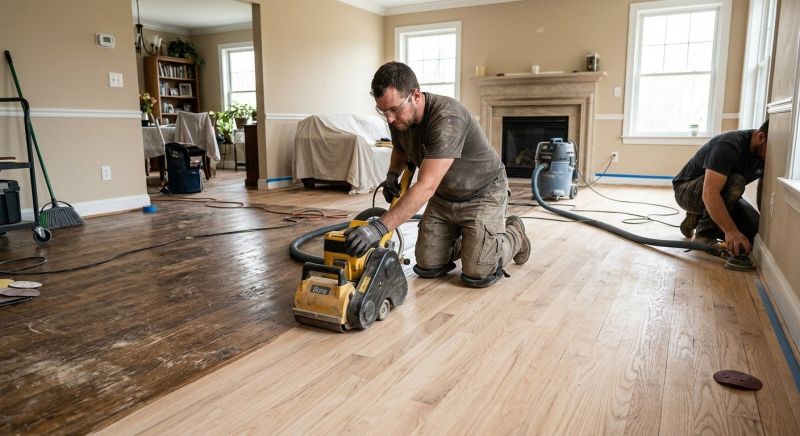 Hardwood Floor Renovation in Lewes, DE