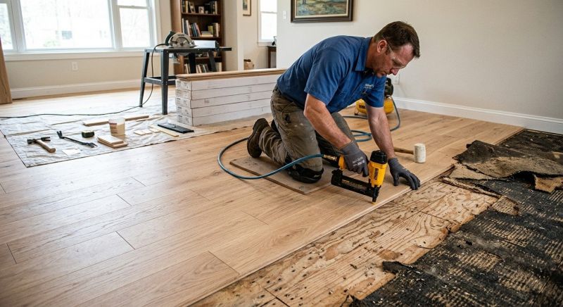 Hardwood Replacement in Houston, DE