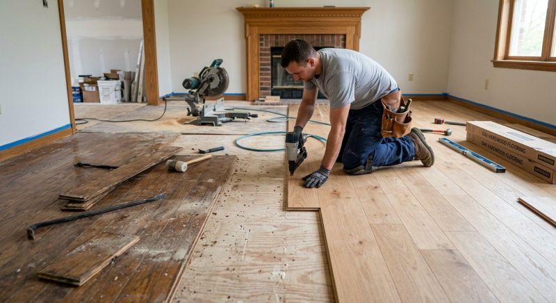 Hardwood Replacement in Laurel, DE