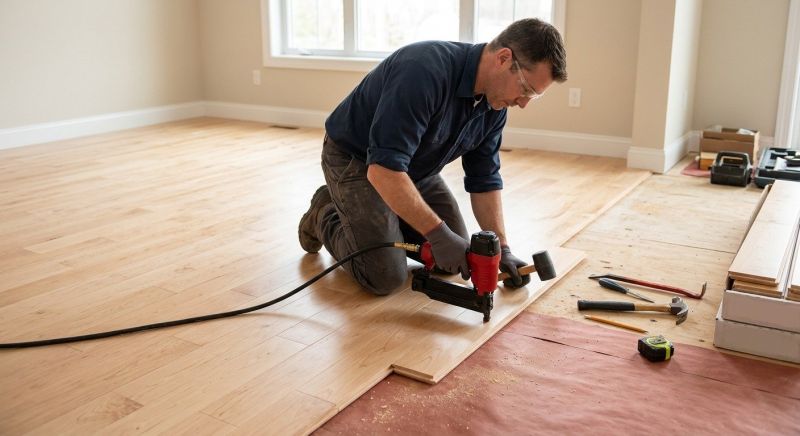 Maple Flooring Installation in Dagsboro, DE