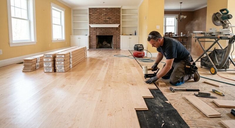 Maple Flooring Installation in Dewey Beach, DE