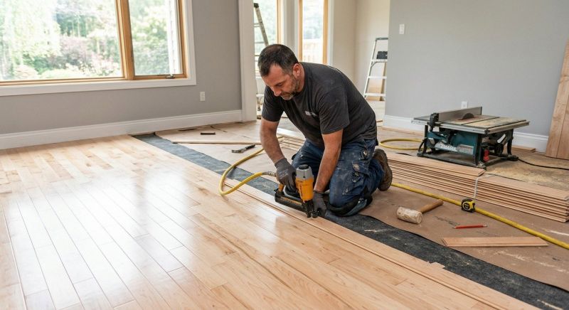 Maple Flooring Installation in Frankford, DE