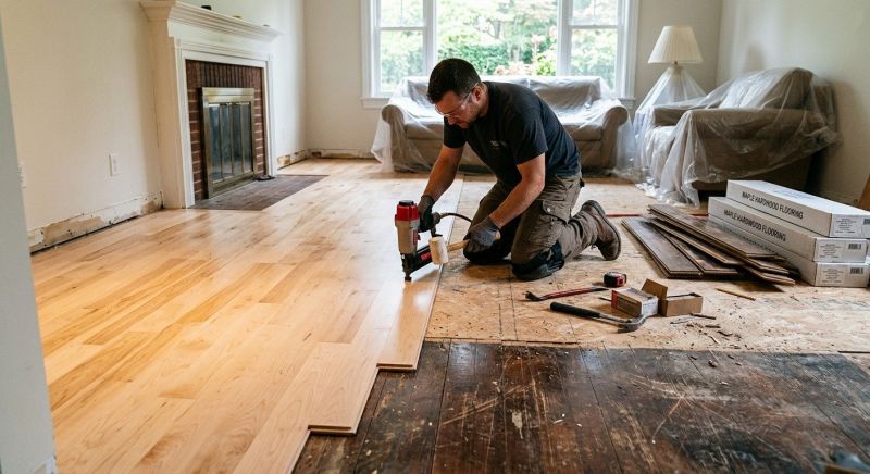 Maple Flooring Installation in Harbeson, DE