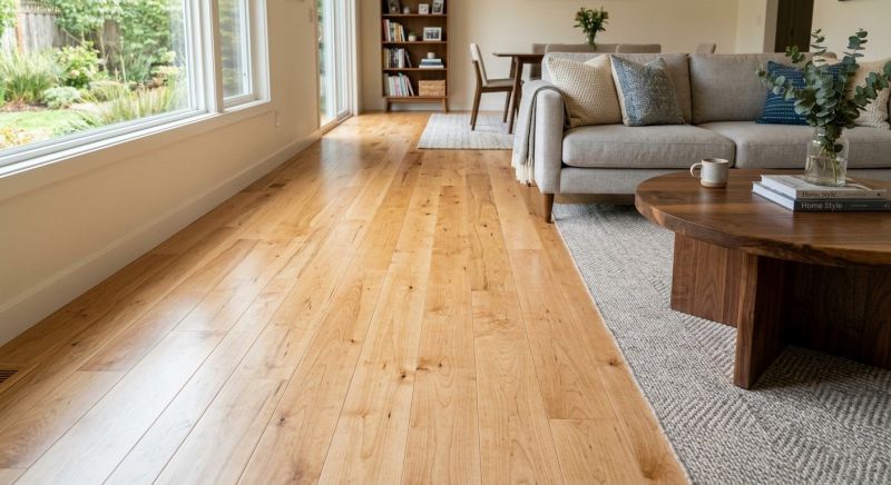 Maple Flooring Installation in Milton, DE