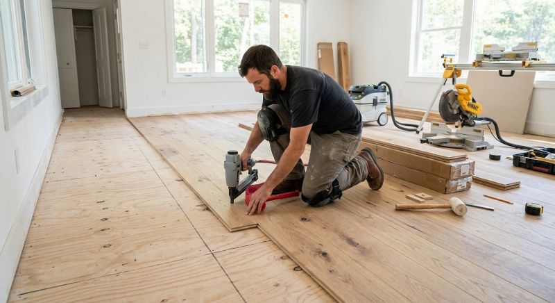 Oak Floor Installation in Dagsboro, DE