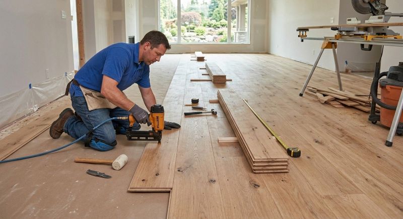 Plank Floor Installation in Lewes, DE