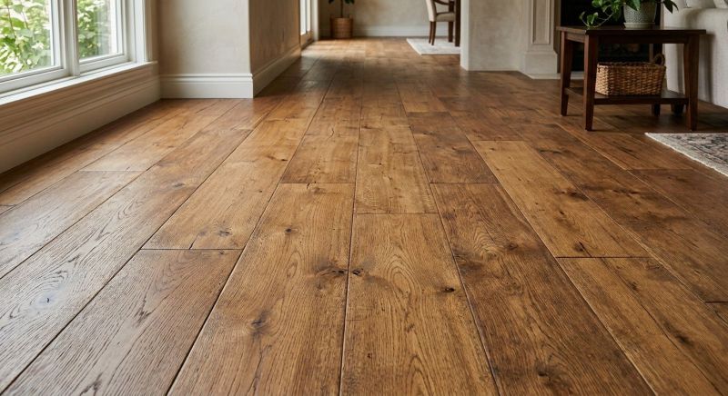 Wide Plank Floor Installation in Lewes, DE