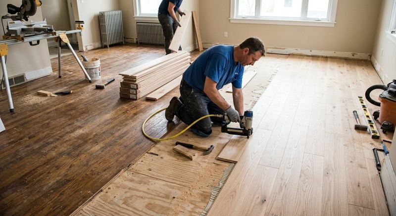 Wood Floor Replacement in Houston, DE