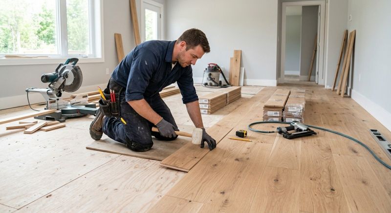 Wood Flooring Installation in Villas, NJ